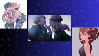 Think we kissed  Deku x Mina x Uraraka  MHA Part1 amp 2 [upl. by Reeta]