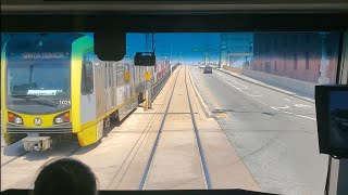 Metro E Line Cab View Santa Monica  Atlantic [upl. by Winwaloe]