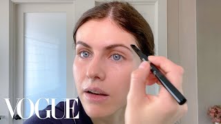 Alexandra Daddarios Guide to Face Masks amp Easy Everyday Makeup  Beauty Secrets  Vogue [upl. by Stefanac]