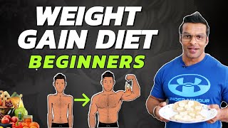 Weight Gain Diet For Beginners  Full Day Diet Plan  Yatinder Singh [upl. by Ermengarde]