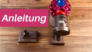 Dyson Akku Tausch Anleitung  Reparatur Wechsel Tutorial [upl. by Anwahsed982]