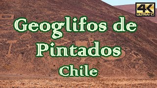 Turismo en GEOGLIFOS DE PINTADOS – CHILE 4K [upl. by Mossberg282]