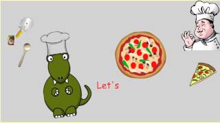 Lets make a pizza How to recipe procedure song [upl. by Murdock715]