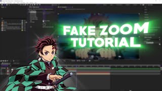 Smooth Fake Zoom Transition  After Effects Tutorial [upl. by Clementina155]