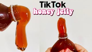 TikTok Honey Jelly Bottle Recipe  Honey Jelly in a Bottle Tutorial  How To Make Honey Jelly [upl. by Artkele181]