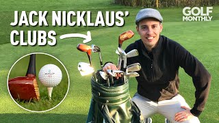 I USED JACK NICKLAUS GOLF CLUBS and they were amazing Golf Monthly [upl. by Arehsat419]