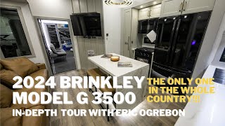 2024 Brinkley Model G 3500 InDepth Tour with Eric Obregon  Bretz RV amp Marine [upl. by Reaht]