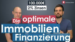 Immobiliendarlehen Wie du optimal finanzierst bei einer Immobilie als Kapitalanlage [upl. by Annaohj]