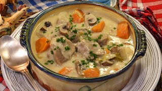 MA BLANQUETTE DE VEAU à lancienne façon Grand Mère Mitraille savoureuse à souhait Gourmandises TV [upl. by Carilla]