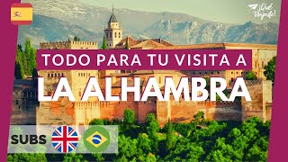 La Alhambra Todo para tu visita  España [upl. by Yrem]