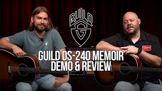 Guild DS240 Memoir  Vintage Looks Impressive Sound [upl. by Heins]