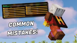 The MOST Common Skyblock Mistakes  Hypixel Skyblock [upl. by Bremser]