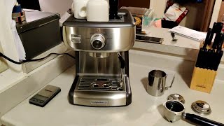 Calphalon Espresso Machine  In Depth Review [upl. by Oemor]