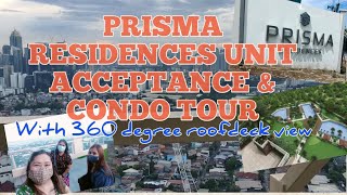 DMCI PRISMA RESIDENCES  1br Unit Acceptance and Condo Tour  Hampaslupang Burgis [upl. by Sioux]