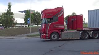 4K Scania 164G 580 V8 Straight Pipes Sound [upl. by Miahc]