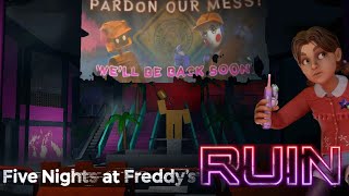 Bloxburg Tour  RUINED Freddys Mega Pizzaplex PART 1 [upl. by Uela]