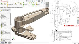 SolidWorks Advanced Tutorial Exercise 127 [upl. by Sachiko104]