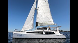 Seawind 1160 Cruising Catamaran  Walkthrough [upl. by Millda]