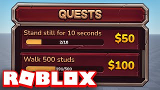 How to Make DAILY QUESTS in ROBLOX [upl. by Wyly]