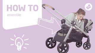 MaxiCosi  Zelia stroller  How to assemble [upl. by Douglas]