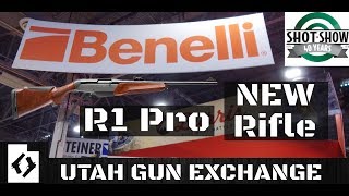 SHOT Show  2018 Benellis NEW R1 Pro SemiAuto Rifle [upl. by Most]