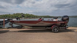 Vexus 1980 AVX Bassboat Walkthrough with Russell Marine Products [upl. by Neelrahs]