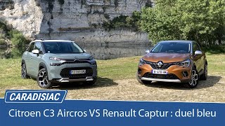 Comparatif  Citroën C3 Aircross VS Renault Captur  on refait le match [upl. by Ruhnke345]