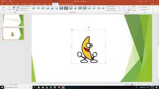 How To Insert A GIF Into A PowerPoint [upl. by Ayikan839]