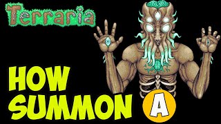 Terraria 1449 How To Summon Moon Lord EASY  Terraria 1449 How To Summon Celestial Pillars [upl. by Felty]