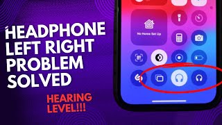 Left right headphone sound problem solved in IPhone [upl. by Brandes591]