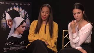 Novitiate Margaret Betts amp Margaret Qualley Exclusive Interview  ScreenSlam [upl. by Poore]