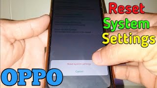 How to Reset System Settings in OPPO A5s [upl. by Etselec]