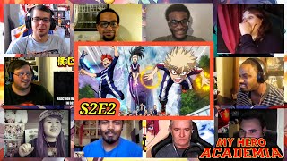 My Hero Academia Season 2 Episode 2 Reaction Mashup  僕のヒーローアカデミア [upl. by Anotyad]