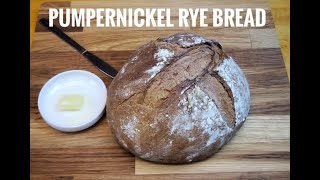 The Best Pumpernickel Rye BreadSo Delicious [upl. by Notfa]