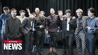 BTS and Coldplay to release new single quotMy Universequot [upl. by Onairda]