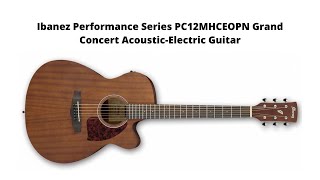 Ibanez Performance Series Acoustic Electric Guitar Review [upl. by Buonomo]