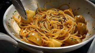 結局一番美味しい地味イタリアン【新じゃがの】ペペロンチーノ🇮🇹感動のパスタ [upl. by Namsu942]