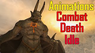 Daemon Prince Animations  Chaos Undivided  Total War Warhammer 3 [upl. by Tinor963]