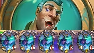 I was sponsored to Use An Increasingly Ridiculous Deck in Hearthstone [upl. by Leraj295]