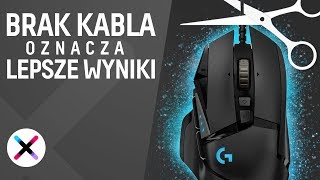 MYSZ BEZPRZEWODOWA JEST SZYBSZA  Porównanie dwóch wersji Logitech G502 👈 [upl. by Ynelram101]