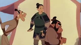 Mulan 1998 Camp Fight scene [upl. by Afrika]