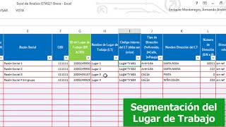 Video Tutorial Excel de Analisis ISTAS21 Breve [upl. by Antone]