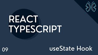 React TypeScript Tutorial  9  useState Hook [upl. by Htebazila777]