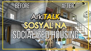 Sosyal na Socialized Housing  Tiara House Model Sto Tomas Batangas  ArkiTALK [upl. by Wojcik]