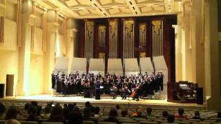 The Ground  Ola Gjeilo  Baylor Universitys Concert Choir [upl. by Marasco]