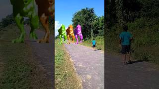 Big dinosaur chase trex chasing part66 shorts dinosour youtube dinosourus youtubeshorts [upl. by Ffirahs]