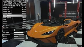 GTA 5  DLC Vehicle Customization Overflod Tyrant and Review [upl. by Erdnua140]