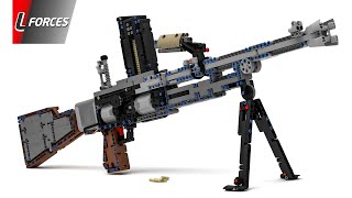 The First 100 LEGO working Light Machine Gun [upl. by Eleph]