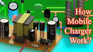 How does a mobile charger work SMPS with OptoCoupler [upl. by Imuyam]