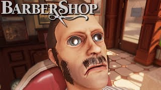 The Barber Shop Simulator  IM GETTING FIRED [upl. by Adamsen]